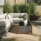 Interiyou Outdoor Teppich Wetterfest Asti - 200x300 cm Beige - Jute Optik - Wasserfest für Balkon, Terrasse, Garten - Outdoorteppich passend auch für Wohnzimmer, Schlafzimmer und Küche