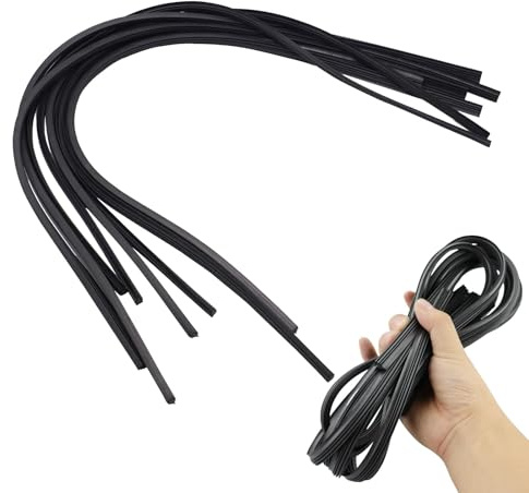 8Pcs 28 Wiper Blade Refills Windscreen Wiper Rubber Strips Universal Car Frameless Replacement Windshield Front Rear for Most Auto Vehicle(70cm)