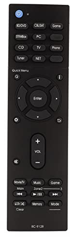 Fictory Récepteur AV à distance pour ONKYO Integra, design ergonomique, ABS durable, installation facile