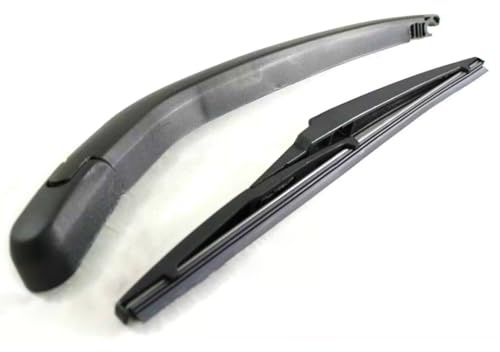 Boloromo Rear Wiper Arm Blade Windscreen Windshield Set Compatible with Citroen C1 C2 C4, Hyundai i10, Dacia Logan, Fiat 500L, Renault Megane Scenic - 24cm (9.4) - 2 Pack