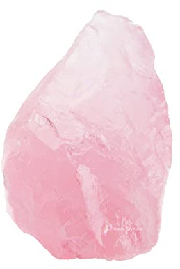 Rose Quartz Raw Crystals, Large 1.25-2.0 Healing Crystals Natural Rough Stones Crystal for Tumbling, Cabbing, Fountain Rocks, Decoration, Polishing, Wire Wrapping, Wicca & Reiki