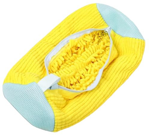 Sacchetto Scarpe Lavatrice Anti-Deformazione Ispessite, Rete Proteggi Reggiseno Portatile, Borsa Lavarevestiti Riutilizzabile e Anticollisione, Copertura Protettiva con Cerniera per Scarpe Calze