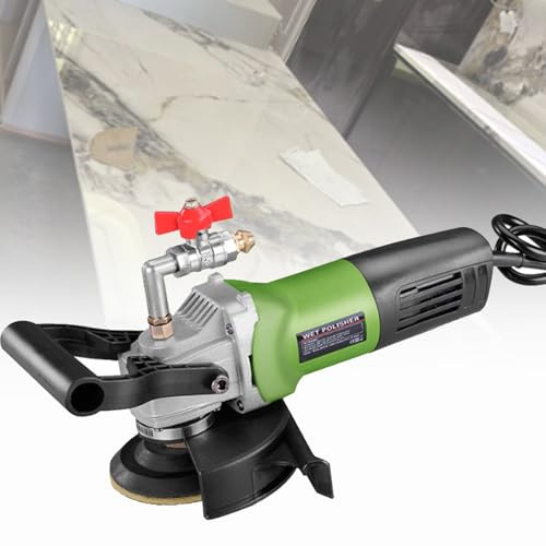 Lucidatrice elettrica a umido, lucidatrice per pietre a iniezione d'acqua portatile da 800 W, 6 marce, lucidatrice per pavimenti in cemento e marmo, per scalpellini Type1