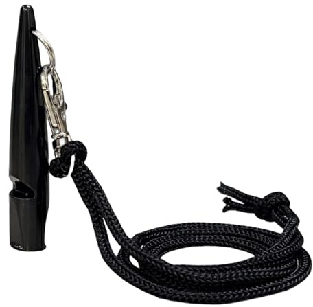 dog whistle no. 210.5 with whistle strap | Original from England | Ideal for dog training | Food-Grade ABS Material | Standardized frequency | Loud and far-reaching