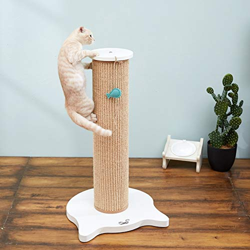 Cats Design Kratzbaum Grosse Katzen stabil/Kratzstange XXL Edel/Kratzsäule Kratzmöbel Kratzturm Strong Stray G
