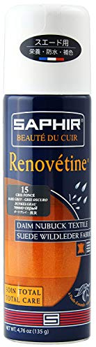 Saphir Renovétine spray - suede/nubuck spray - Dark Grey (15) - 200 ml