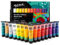 Mont Marte Acrylfarben Set Premium – 24 Stück, 36ml Tuben – Ideal für Acrylmalerei – Brillante Lichtechte Farben mit großer Deckkraft