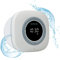 MEDION P66096 Duschradio mit Bluetooth (Badradio, UKW Radio, Saugnapf, LED-Display, IPX6 Wasserdicht, integrierter Akku) weiß