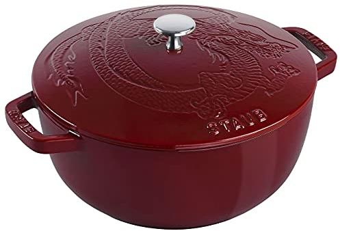 French Oven Dragon, 24 cm, Round, Cast Iron