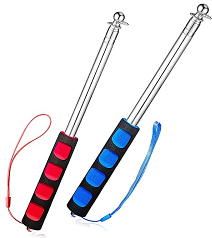 Extensible Mastil Bandera, Mástil de Bandera Telescópico, Puntero De Mango Telescópico, Puntero Extensible, Puntero Retráctil, Punteros Telescópicos para Profesores de Guía Turística