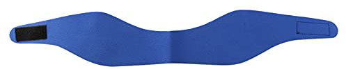 Zemily Oreilles de natation pour femmes, , adultes et enfants en néoprène, bandeau de natation protecteur d'eau (bleu/taille M)