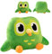 Dhqkqg Green Owl Plush, Green Owl Plush Toy, Cute Animal Plush Doll, Soft Plush Pillow Hug Pillow, Soft Owl Stuffed Animal Cuddly Toy, Cartoon Green Owl Plush Toy, Home Decoration