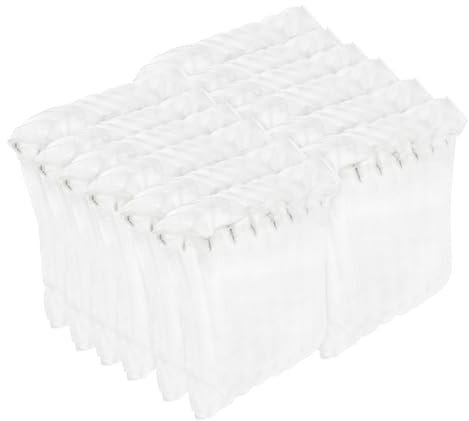 SOLUSTRE 20 Stück Luftkissenbeutel Verpackungsmaterial Aufblasbare Luftpolsterfolie 15x21cm Transparent Stoßdämpfend Umzug Versand