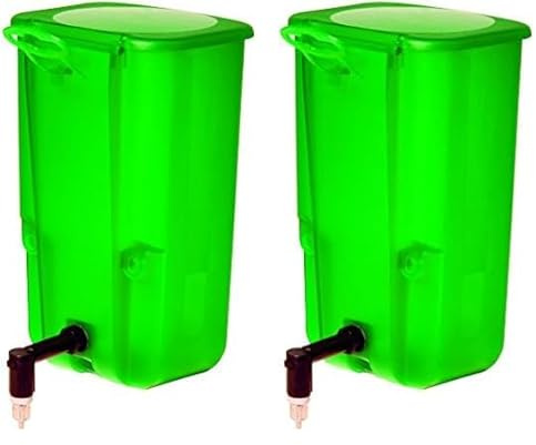 Kerbl Abreuvoir pour Petit Animal Vert 1 L (Lot de 2)