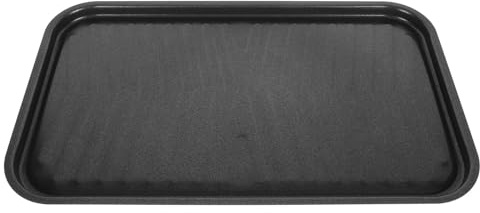 SUPVOX Bandeja para Asar Antiadherente de Hierro 40x24,5 Cm para Barbacoa, Sartén Teppanyaki Mediana para Cocina y Parrilla, Placa Resistente y Fácil de Limpiar para Reuniones Familiares