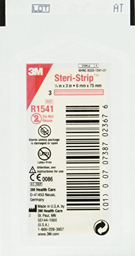 Pretrada 3M Steri-Strip Skin Closures, 60 Count