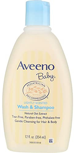 Aveeno Baby Wash & Shampo Size 12z Aveeno Baby Wash & Shampoo 12z