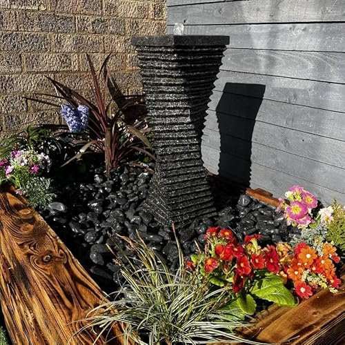 Granite Twist 60cm Water Feature
