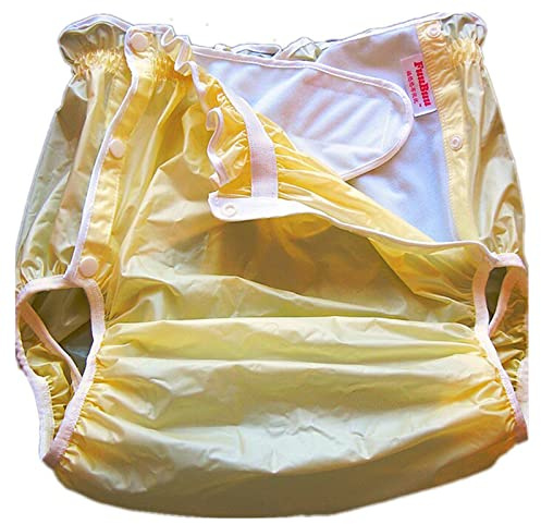 Adult Incontinence Plastic Pants Adult Incontinence Pants Plastic Diapers Reusable Elderly Soft Side Adult Men and Women Suitable