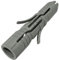AERZETIX - C57704 - Lot de 50 Chevilles universelles Ø10x50 mm - Chevilles Crampons Multi-usages - en Plastique - pour Fixation en béton Brique parpaing
