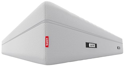 bett1 BODYGUARD Boxspring Matratze Weich 140x200 mit ca. 28 cm Matratzen-Höhe! (100 % Vollschaum, 2in1 Liegehärten Weich & Fester, Oeko-TEX® 100, Ergonomiemodule, QXSchaum)
