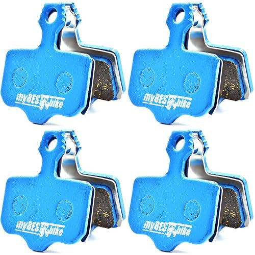 myBESTbike - Pastiglie freno per bicicletta, 4 paia di pastiglie per freno a disco, compatibili con Avid Elixir 1, 3, 5, 7, 9, SRAM X0, X7, X9, XX, Level T, Level TL