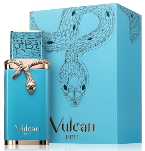 AURUMLUXE Vulcan Feu Perfume, Perfumes Arabes Hombre, Perfumes Hombre, Regalos Originales para Hombre, Colonia Hombre, Perfume Arabes Originales, Eau de Parfum, Perfume Vulcan Feu 100 ml