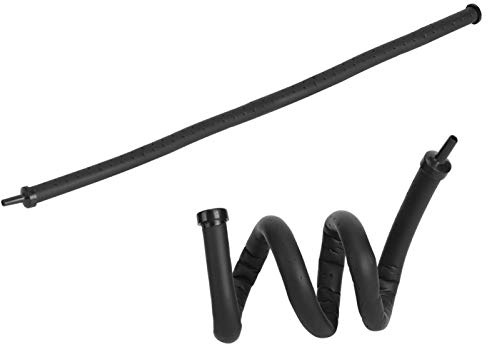 Aquarium Air Bubble Bar, 60cm Bendable Air Stone Bar for Fish Tank, Fine Bubble Oxygen Diffuser, Wall Air Curtain for Hydroponic Systems, Air Pump Accessories (2Pcs)