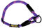 Training Collar for Dogs – Anti-Pull, Adjustable, Made Polyester Rope, Suitable for Small, Medium and Large Dogs, Made in Spain. Violet with Pink. M(≤60CM).