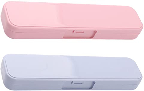 Hahhhha 2pcs Rectangle Flatware Organizer Cutlery Fork Spoon Travel, Portable Flatware Box Tableware Storage Case, Travel Case Tableware Storage (Size:20x5x2.8cm)