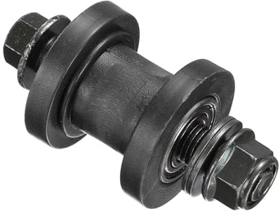 PATIKIL Rullo Tendeicatena Scanalato Da 10mm Tendeicatena A Rulli Componenti Per Minibike Rullo Guida In Nylon Tipo Cilindrico Guida Catena Slitta Per Mini Nero