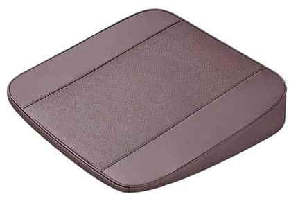 Asiento Elevador de Coche para Fiat Panda 3 Series (Type 169) 2003-2012, Cojín para Asiento de automóvil para Aumentar la Altura Malla portátil y Transpirable,Brown-6 cm