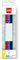 IQ LEGO Schreibwaren Set (3) in Schwarz/Rot/Blau - Klassischer Bau- und Malspaß, Trendige Schreibware, mit einzigartigem Lego-Design, inklusive Aufbewahrung.