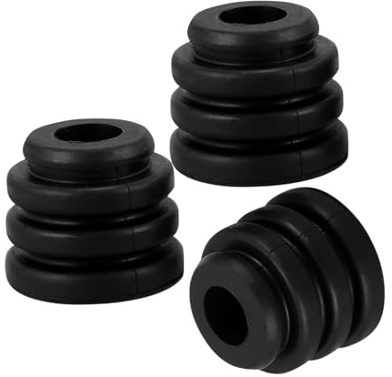 Yardenfun Air Conditioner Compressor Rubber Pads 3pcs Shock Absorption