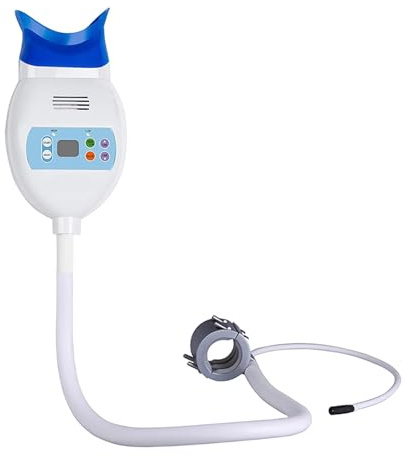 Jcgly Acceleratore di Sbiancamento Dentale a LED, Dispositivo Professionale per Lo Sbiancamento Dentale, da Fissare alla Poltrona Odontoiatrica(Blue)