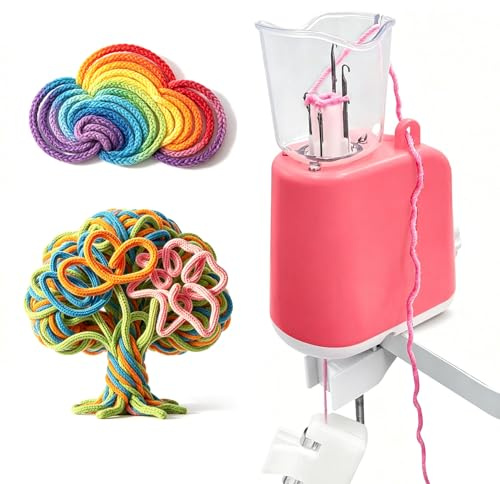 French Knitting Machine, Electric I-Cord Knitting Wool Kit