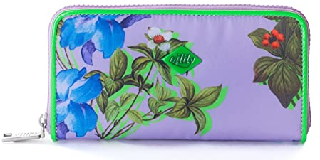 Oilily Biotope L Zip Wallet Lilac