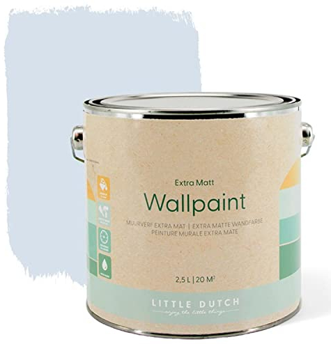 Little Dutch 8718 Wandfarbe Extra Durable - 2,5L - light blue