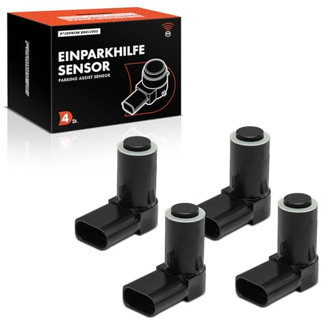 Frankberg 4x Parking Assit Sensor Front Rear Compatible with Superb I 3U4 1.8L-2.8L 2001-2008 PDC Parking Assit Sensor Superb I 3U4 1.8L-2.8L 2001-2008 Replace# 3U0919275A