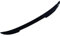 RuiYiL Heckklappe Dachspoiler für Mercedes-Benz C Class W204 C180 C200 C250 C300 C632008-2013, Kofferraumspoiler Heckspoiler Lippe Rear Spoiler Outer Lip Decoration Accessories,A/Glossy-Black