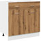 vidaXL Schubunterschrank Lyon Artisan-Eiche 80x46x81,5 cm Holzwerkstoff