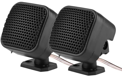 Altavoz Cuadrado Pequeño para Coche, Altavoz de Tweeter de Música con Audio Fuerte, 500 W, Compacto, Fácil de Instalar, Calidad de Tono Claro y Fuerte, Se Adapta a la Mayoría de