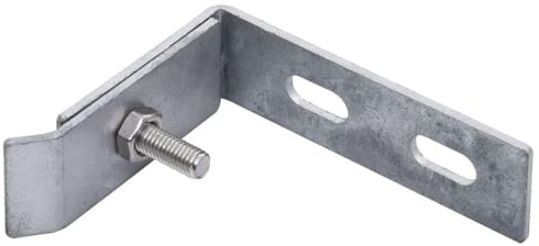 Genérico Conector de Esquina para Pared 10 Sets Plateado,Bricolaje,Vallas de jardín,Accesorios para rejas y vallas-144503