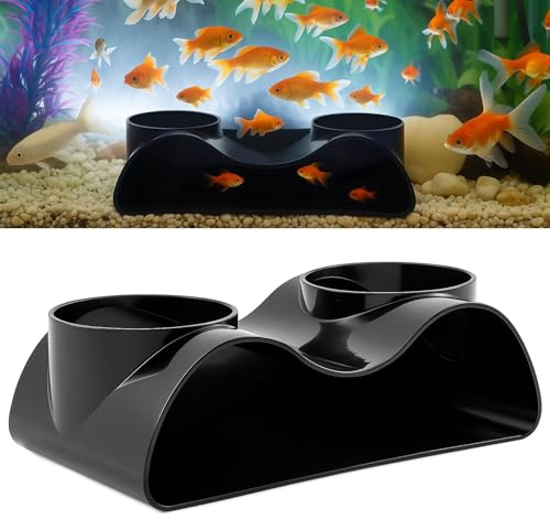 Fish Tank Cave Aquarium Decoration Caves and Hides with Two Entrances