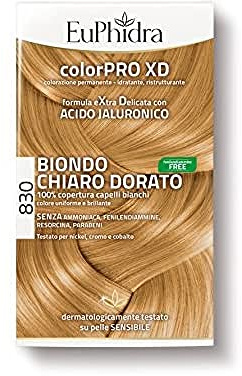 Euphidra ColorPro XD - Tinte para Cabello, 830 Rubio Dorado Claro, 100 ml