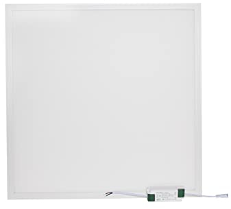 Deckenleuchten LED Panel 62x62cm - 2 x Neutralweiß 4000lm Rasterdecke LED Einbauleuchte Rasterleuchte Deckenlampe Einbau Rasterdeckenleuchte Ceiling Light Eckig (4000K)