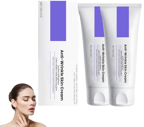 Kraftfull anti-rynk, 30 g omedelbar ansiktslyftningskräm, koreanskt ansikte, Wrinkle Power Filling, omedelbar retinol-rynkkompressor, eliminerar rynkor och rynkor med omedelbar lyfteffekt (2 st)