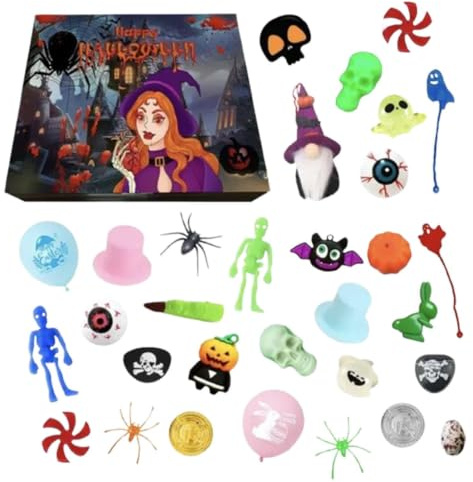 Calendrier De L'Avent Halloween Coffret Calendrier Compte À Rebours 31