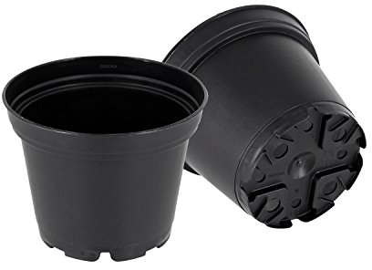 GREEN24 100 Runde Mini Pflanztöpfe Ø 7 cm Anzuchttöpfe Pflanztöpfe Blumentöpfe Saattöpfe runde Töpfe (100 Stück)