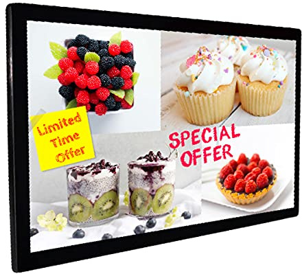 SMARTMEDIA DS-X43 - Monitor LFD per digital signage 43, 4K, player Android integrato